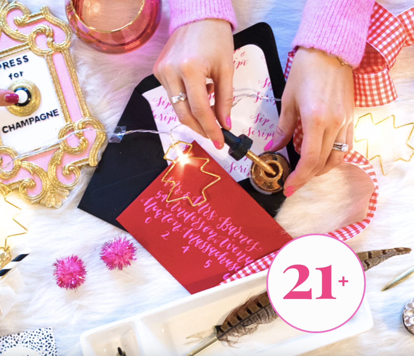 Modern Calligraphy for Beginners at Upstairs at Bow (21+)