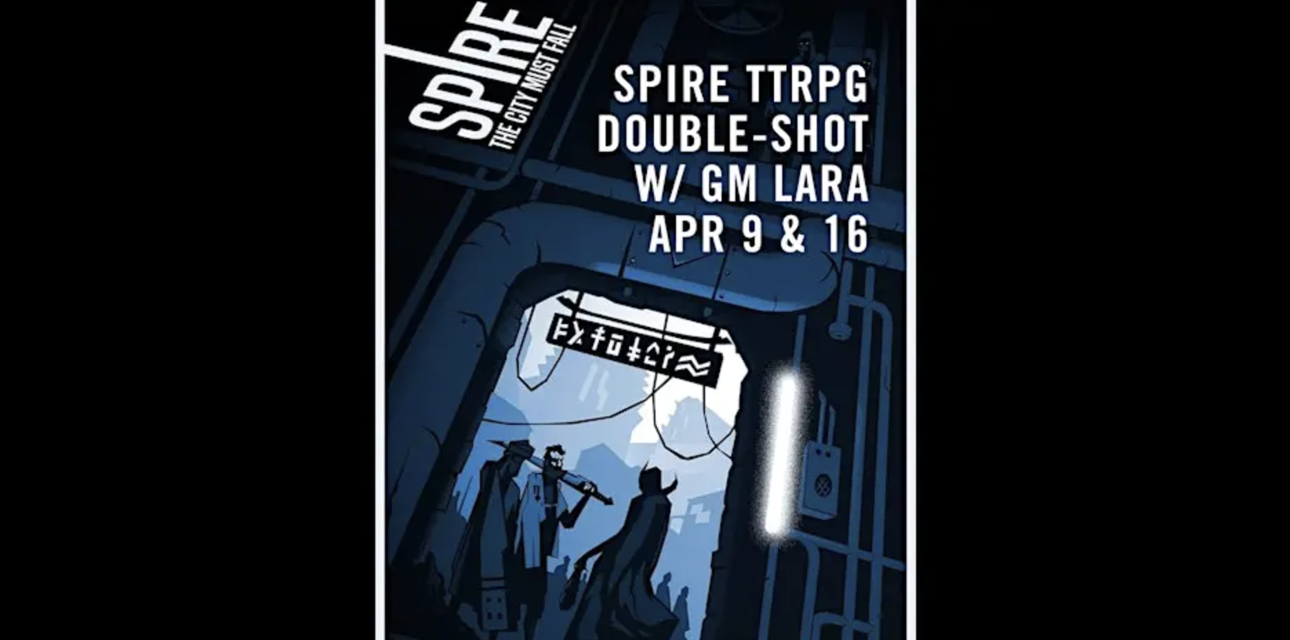"Spire" RPG Double-Shot x Side Quest Books &amp; Games