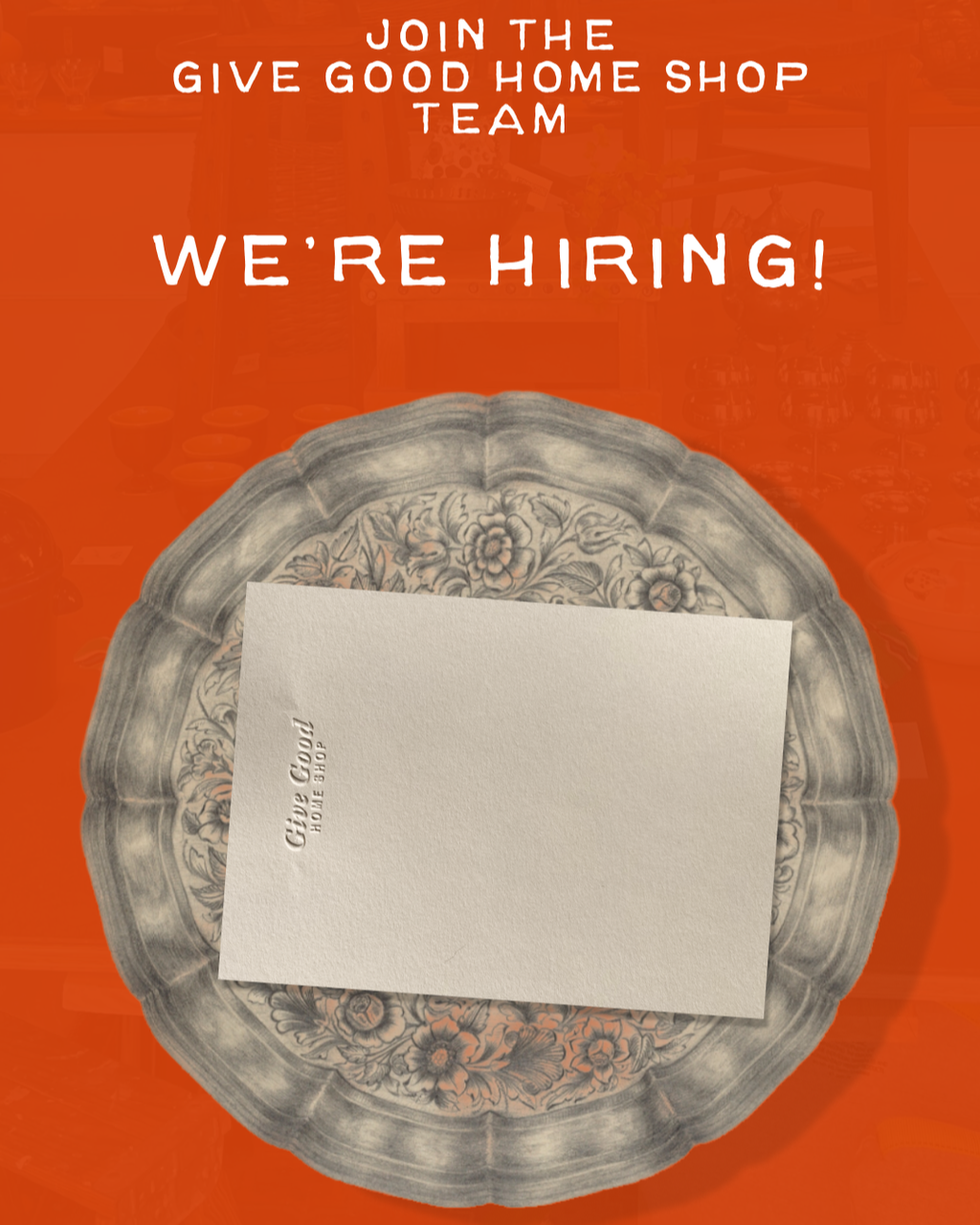 Weekend Sales Associate at Give Good 