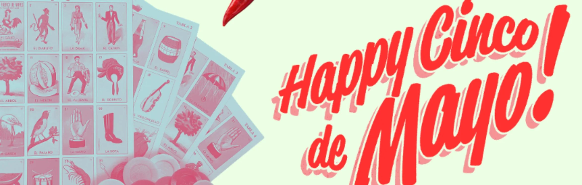 Cinco de Mayo Lotería x Upstairs at Bow 