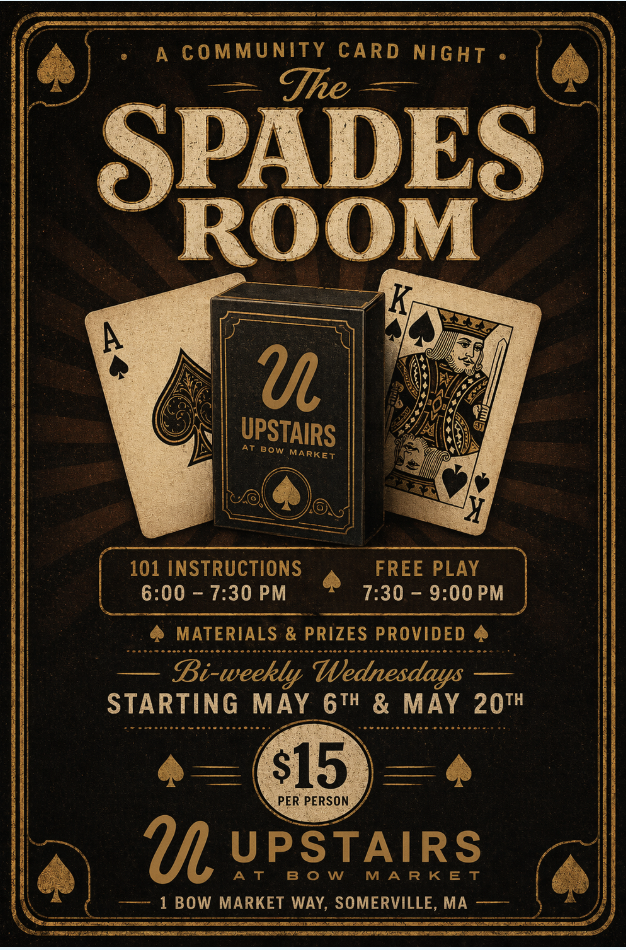 Spades Night x Upstairs at Bow