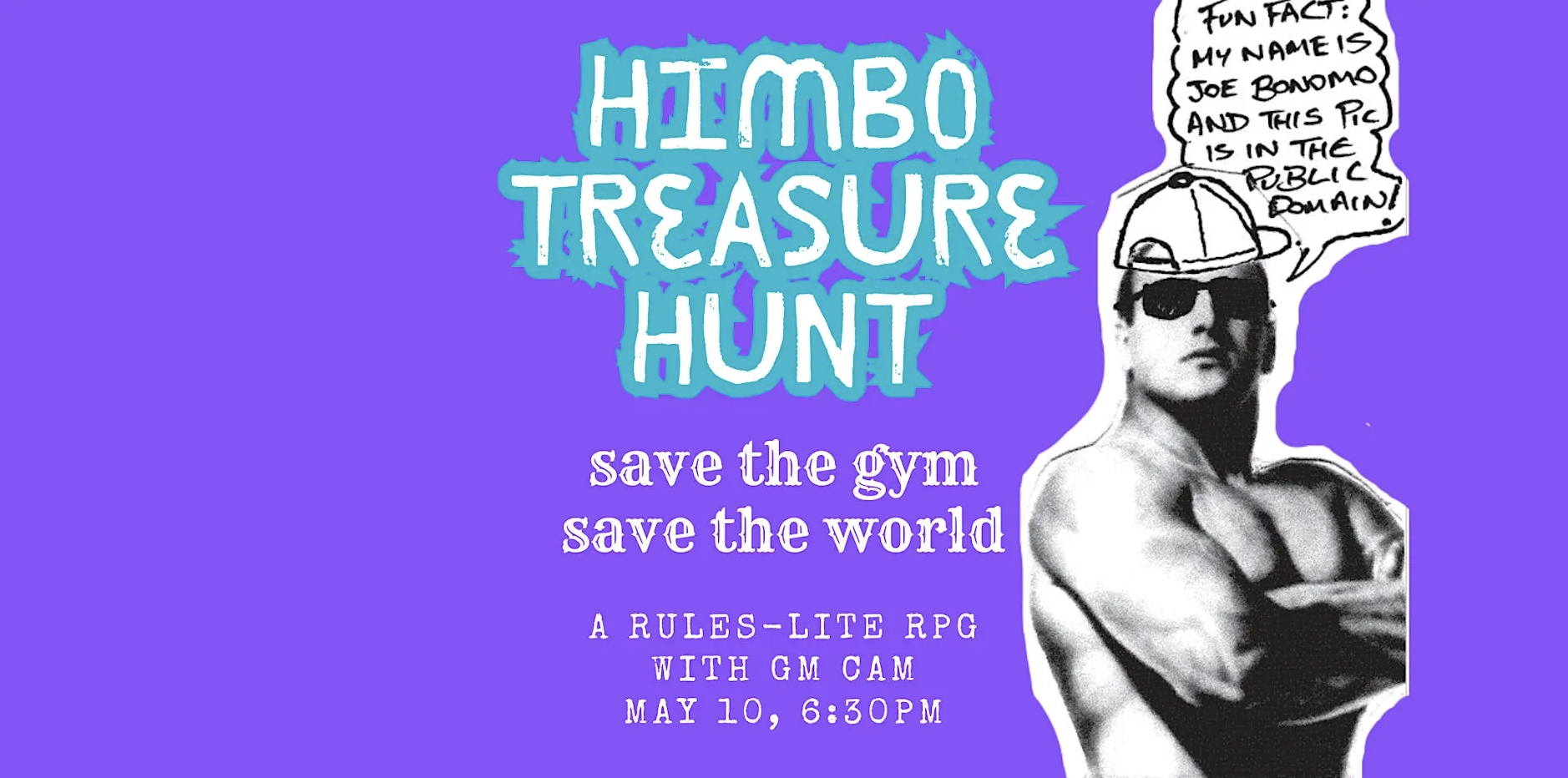 "Himbo Treasure Hunt" Game Night x Side Quest Books &amp; Games 