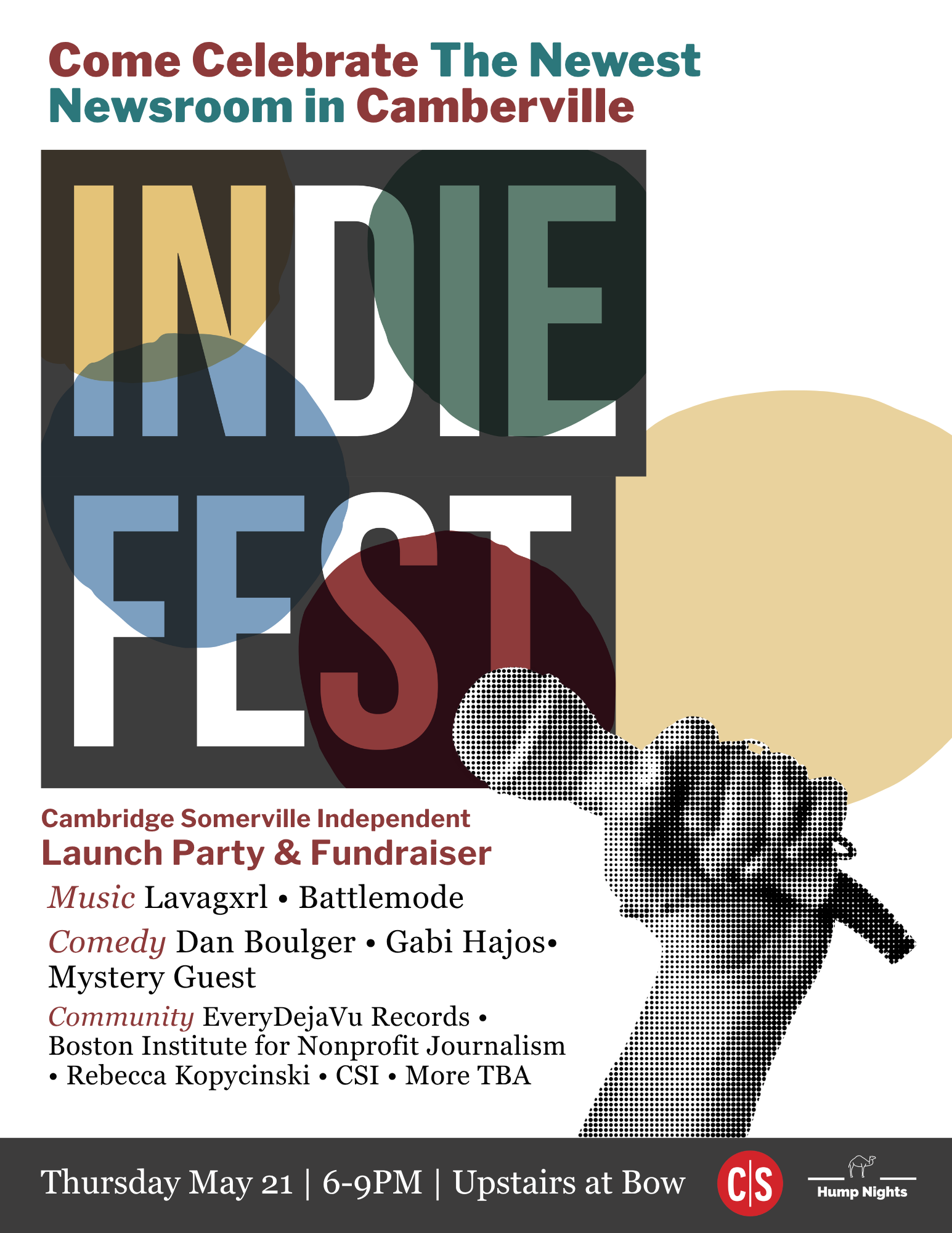 Indiefest: A Launch Party and Fundraiser for the Newest Newsroom in Camberville