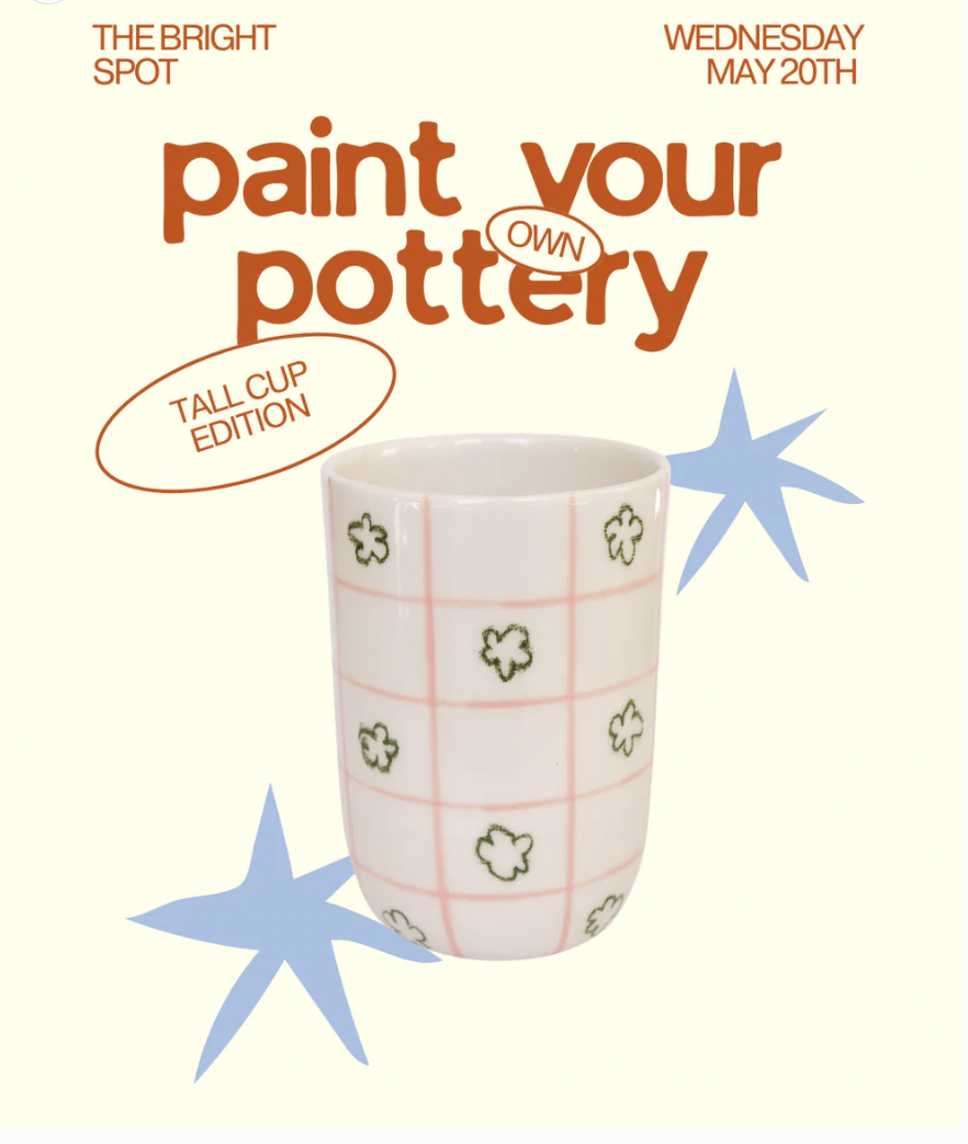 Paint Your Own Pottery x Goldie Ceramics