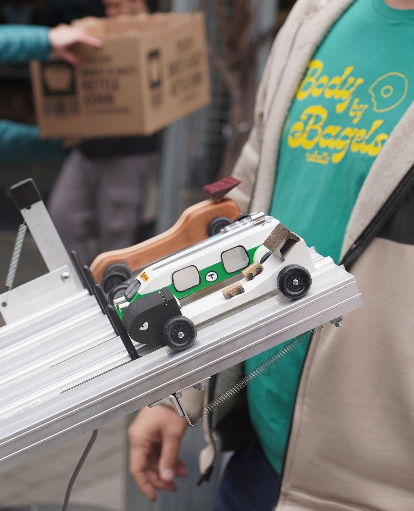 Last month we hosted the First Annual Pine-Car Derby at Bow Market and it was such a wonderful day!! Thank you so much to @somervillepack3 for co-hosting and organizing this wholesome event. Thank you to each participant for racing your super rad car