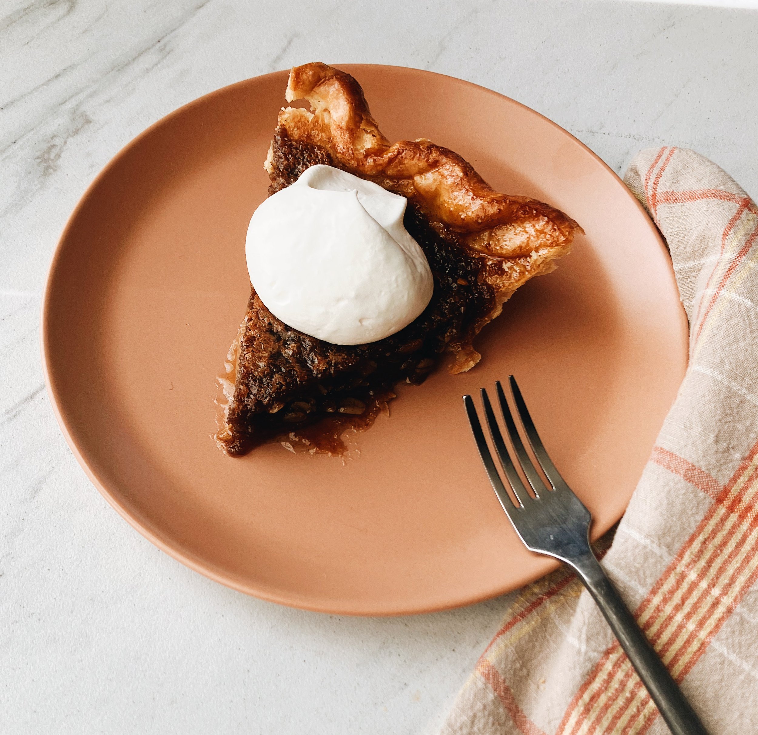 Salted Brown Sugar + Oat Pie