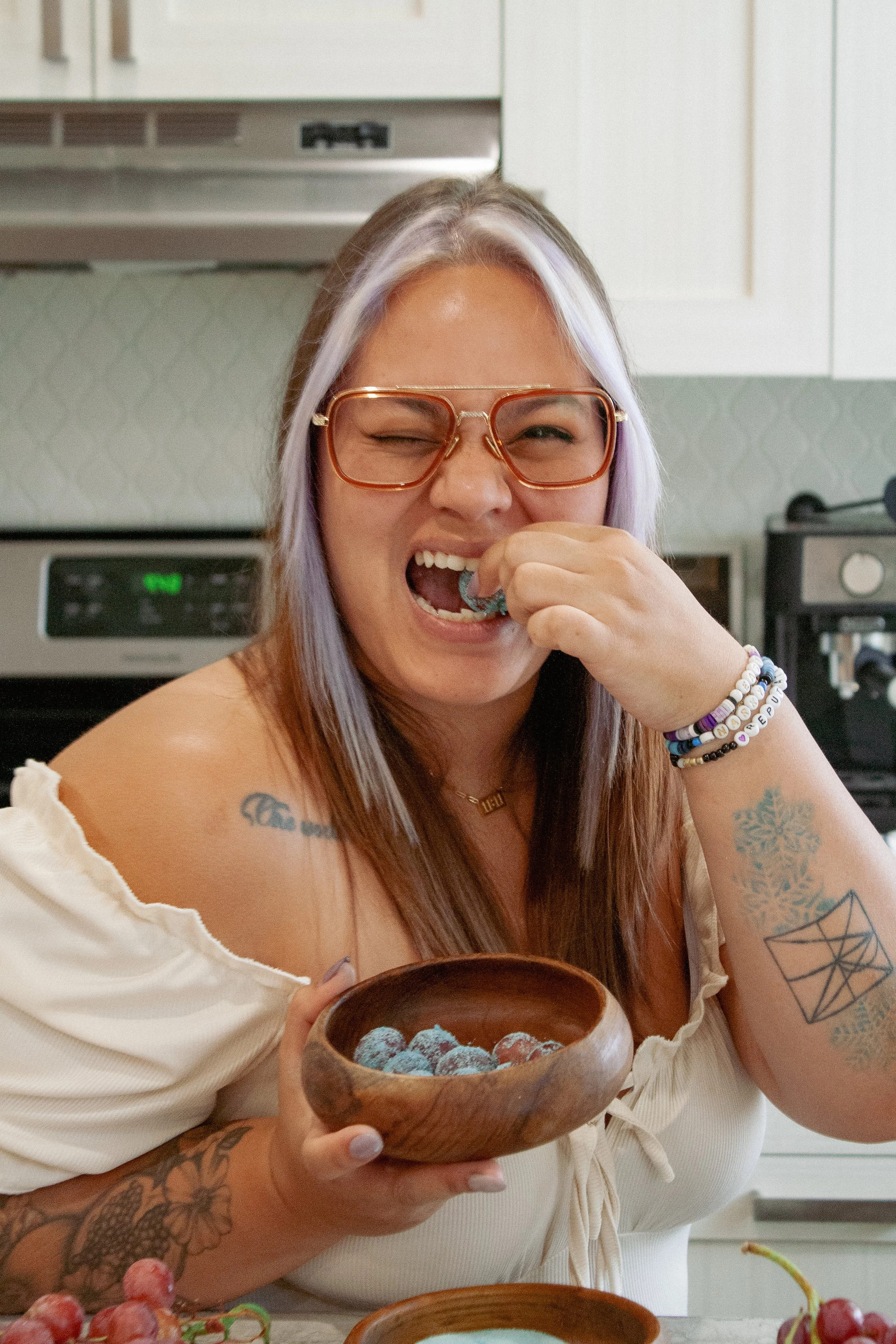 Infused Snacks with Paula: Candid Candied Grapes