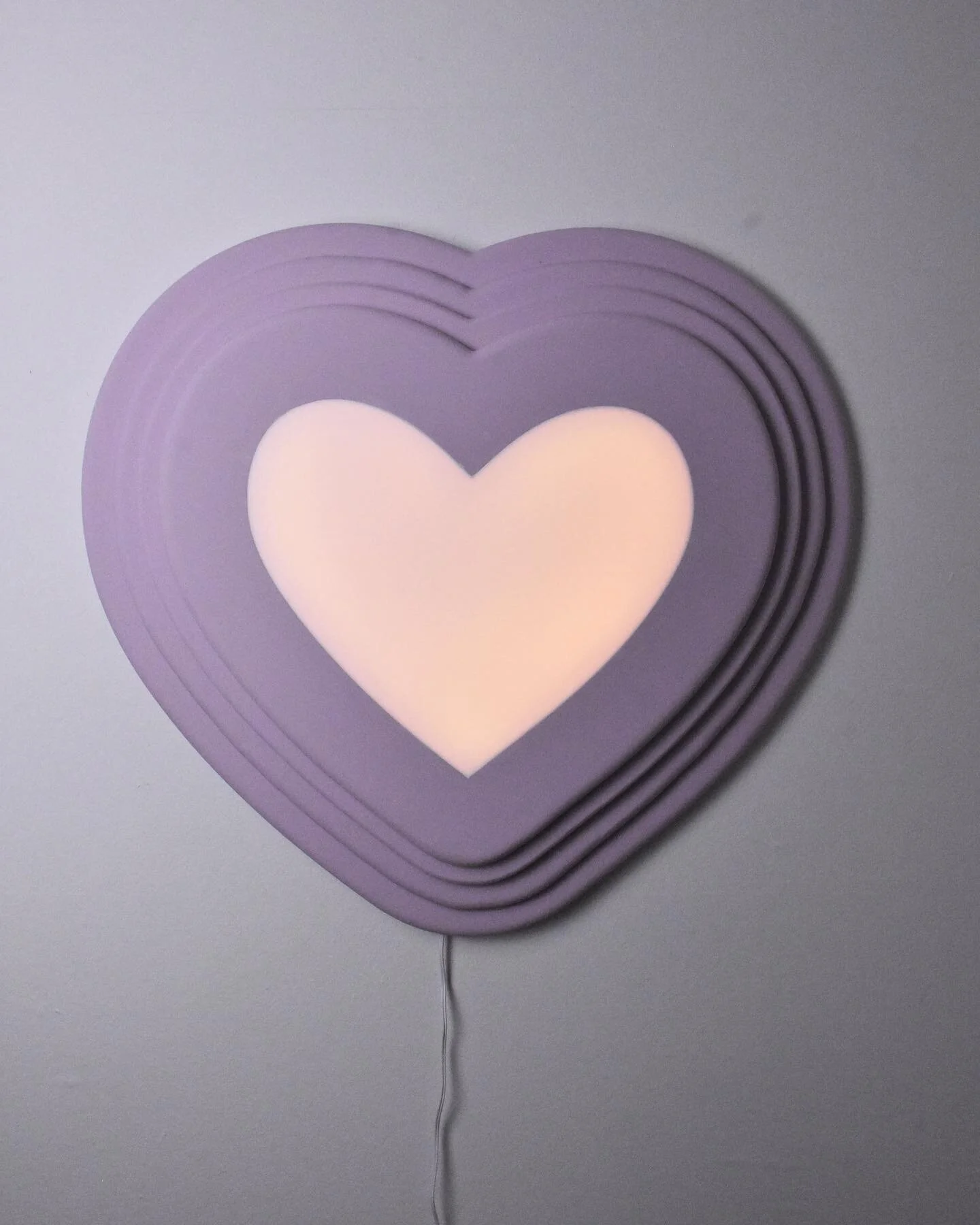 This one for all you cutie pies out there! &lsquo;Love&rsquo; Light available on website now 💜