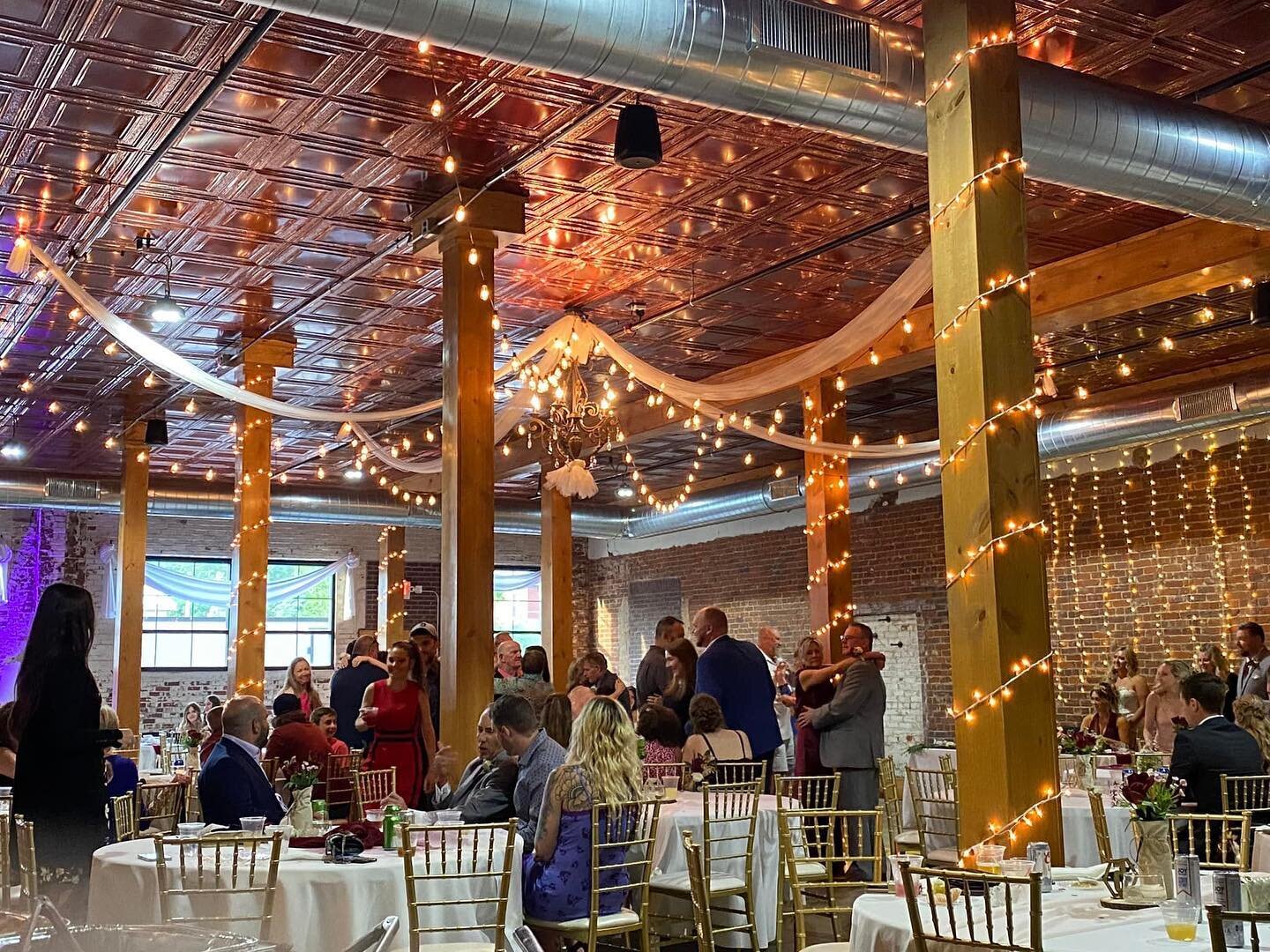 The Wedding Factory in Albany, IN. Perfect place for  weddings, birthdays, corporate events, reunions, baby showers, school dances and more! Check out our modern industrial setting in the restored McCormick Brothers factory.  Website: theweddingfacto