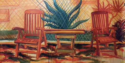 ...coupled under the eye of the money tree, 2021