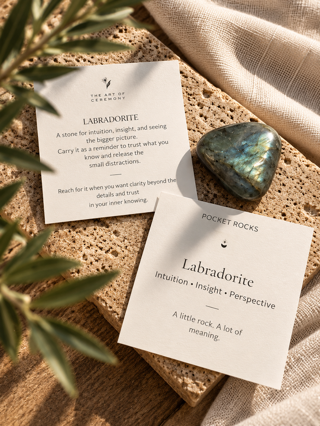 Labradorite Pocket Rock™