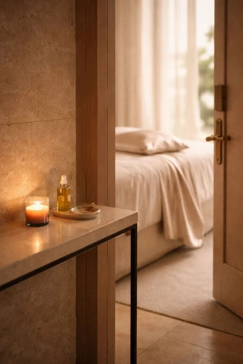 The Art of Arrival: A 5-Minute Ceremony for Any Hotel Room