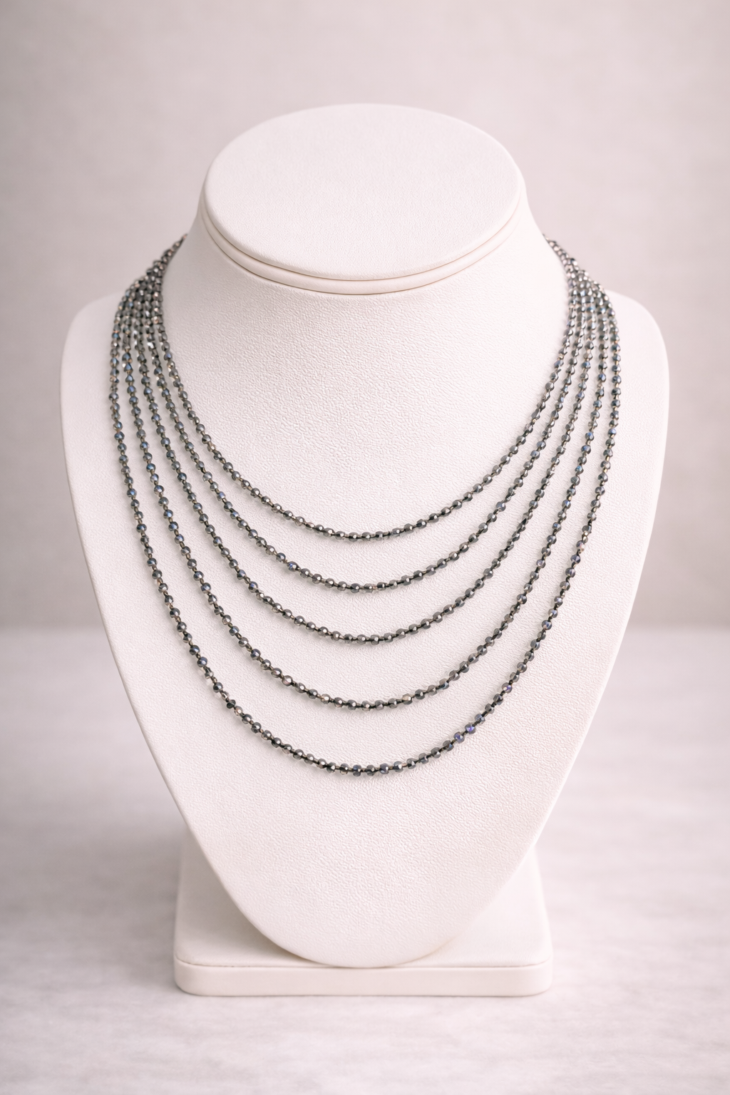 Labradorite 5 Strand Necklace