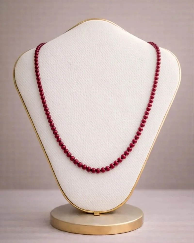 Ruby Rondel Necklace
