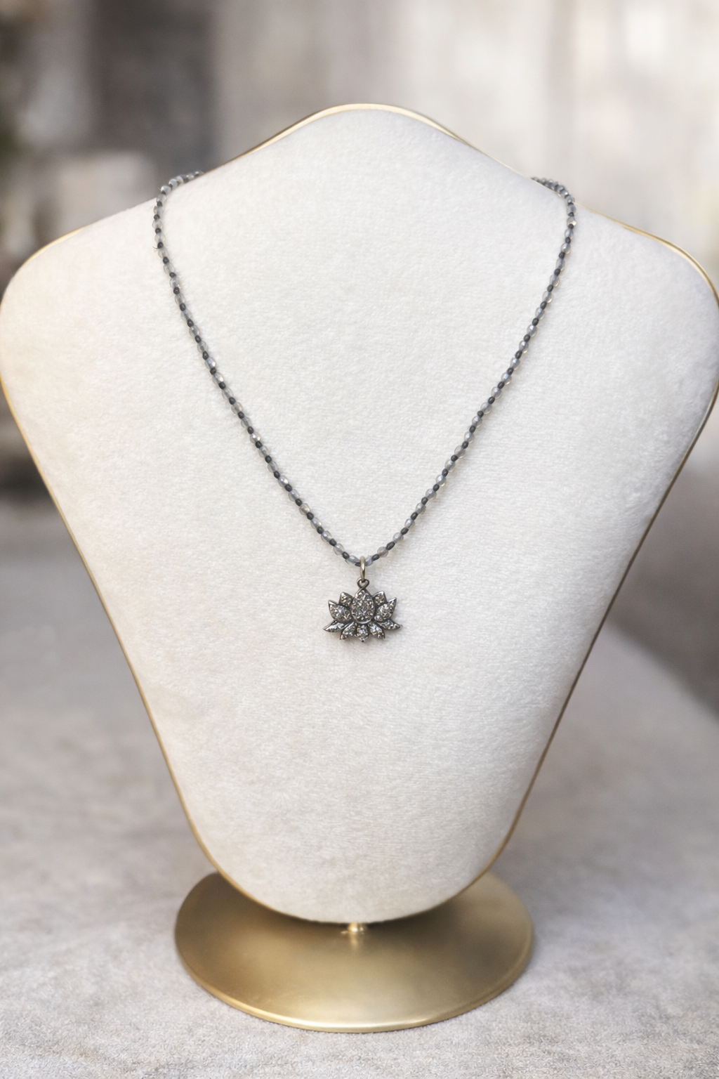 Multi Tourmaline and Diamond Butterfly Necklace