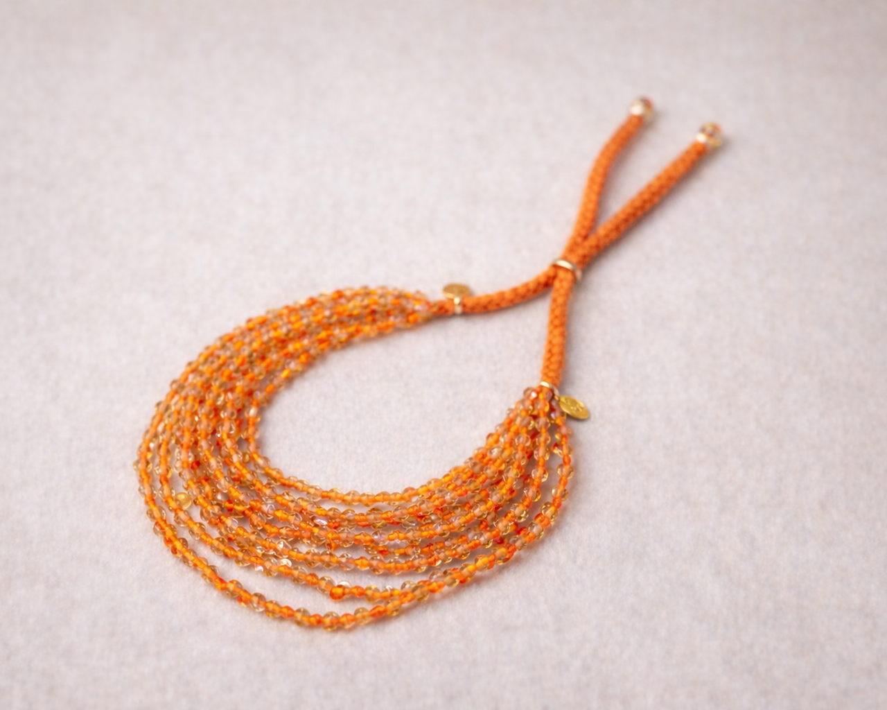 Citrine 9-Strand Bracelet
