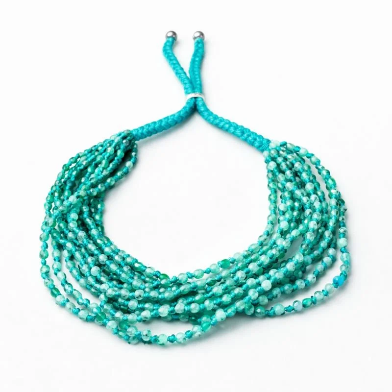 Turquoise Nine-Strand Bracelet