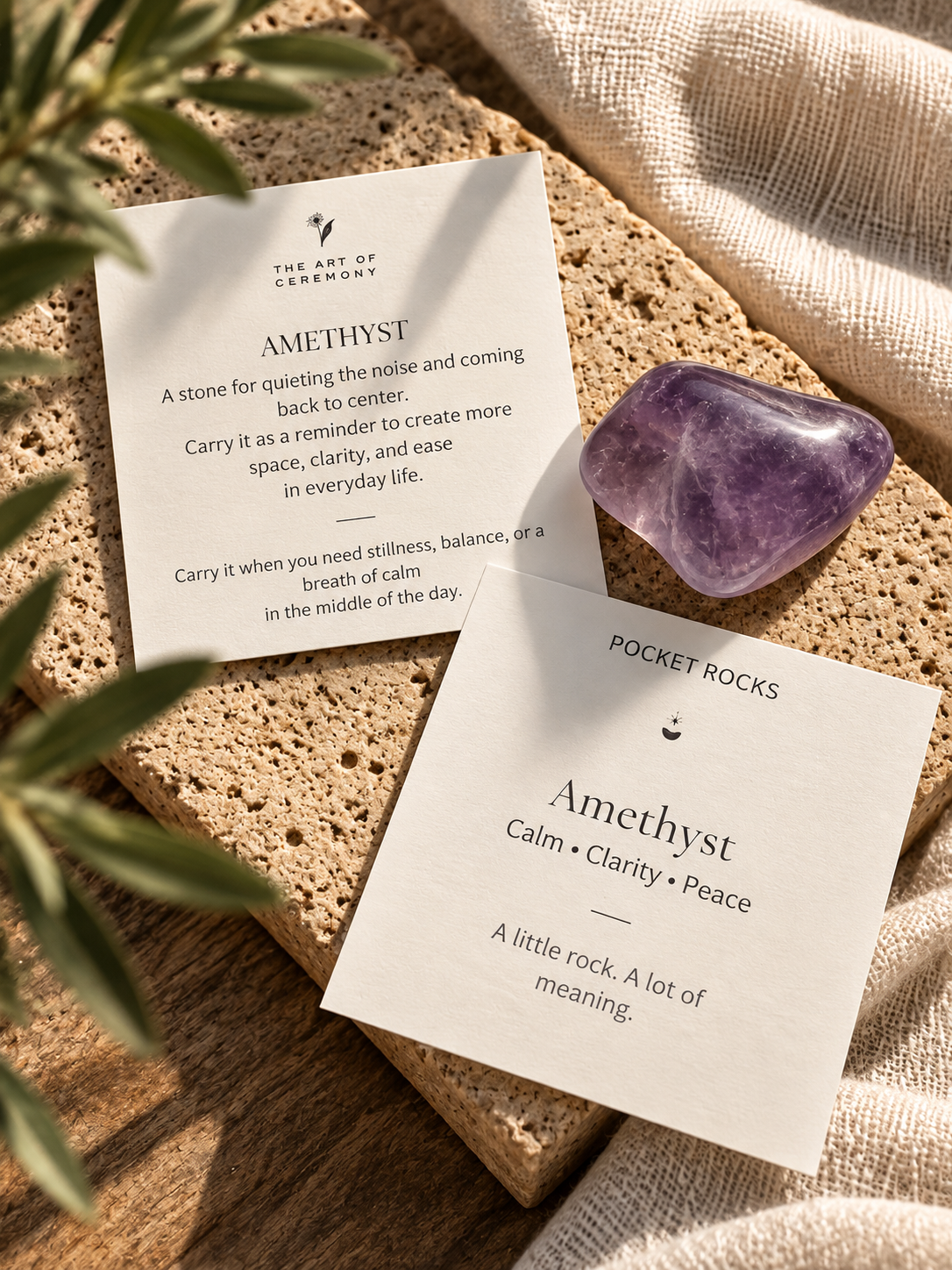Amethyst Pocket Rock™