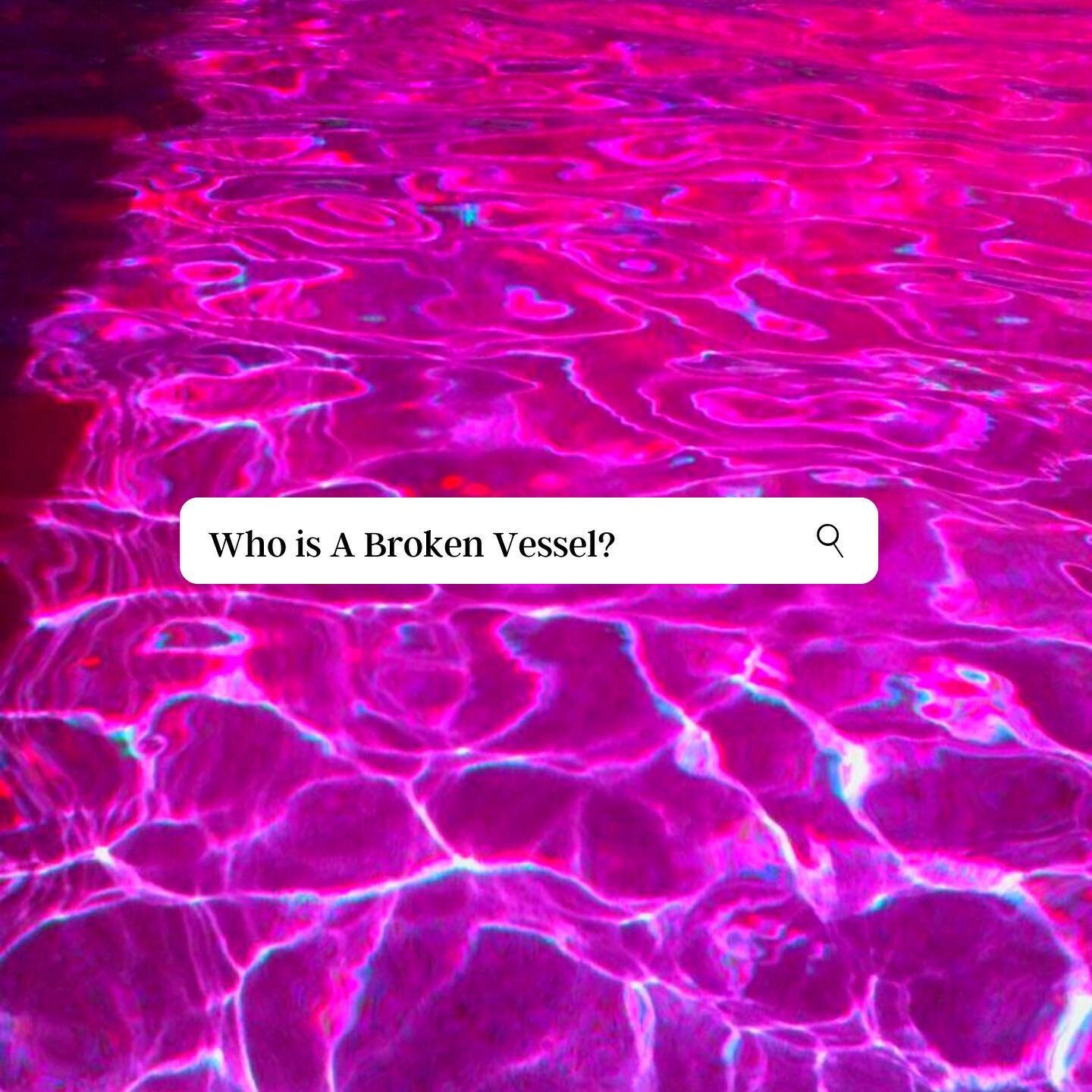Who is A Broken Vessel? 

Read more at www.wfabv.com 🤍