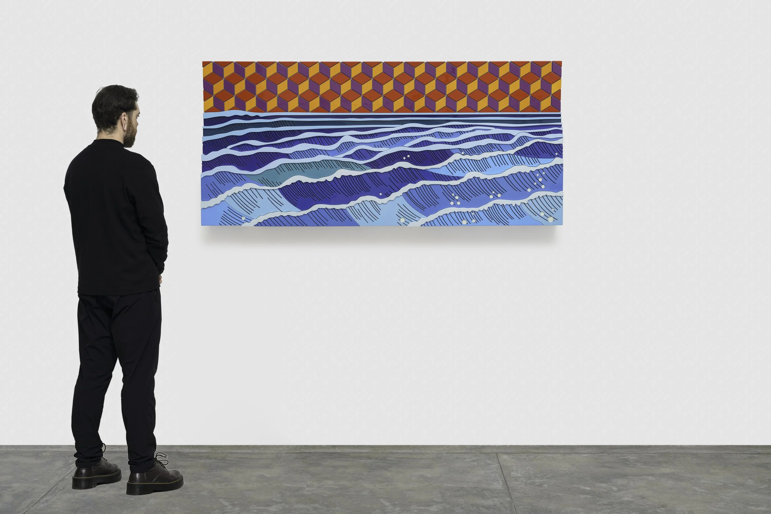 Rommulo Vieira Conceição, O espaço físico requer que o outro seja aliado ou inimigo, N12, 2025. Foto: Flavio Freire