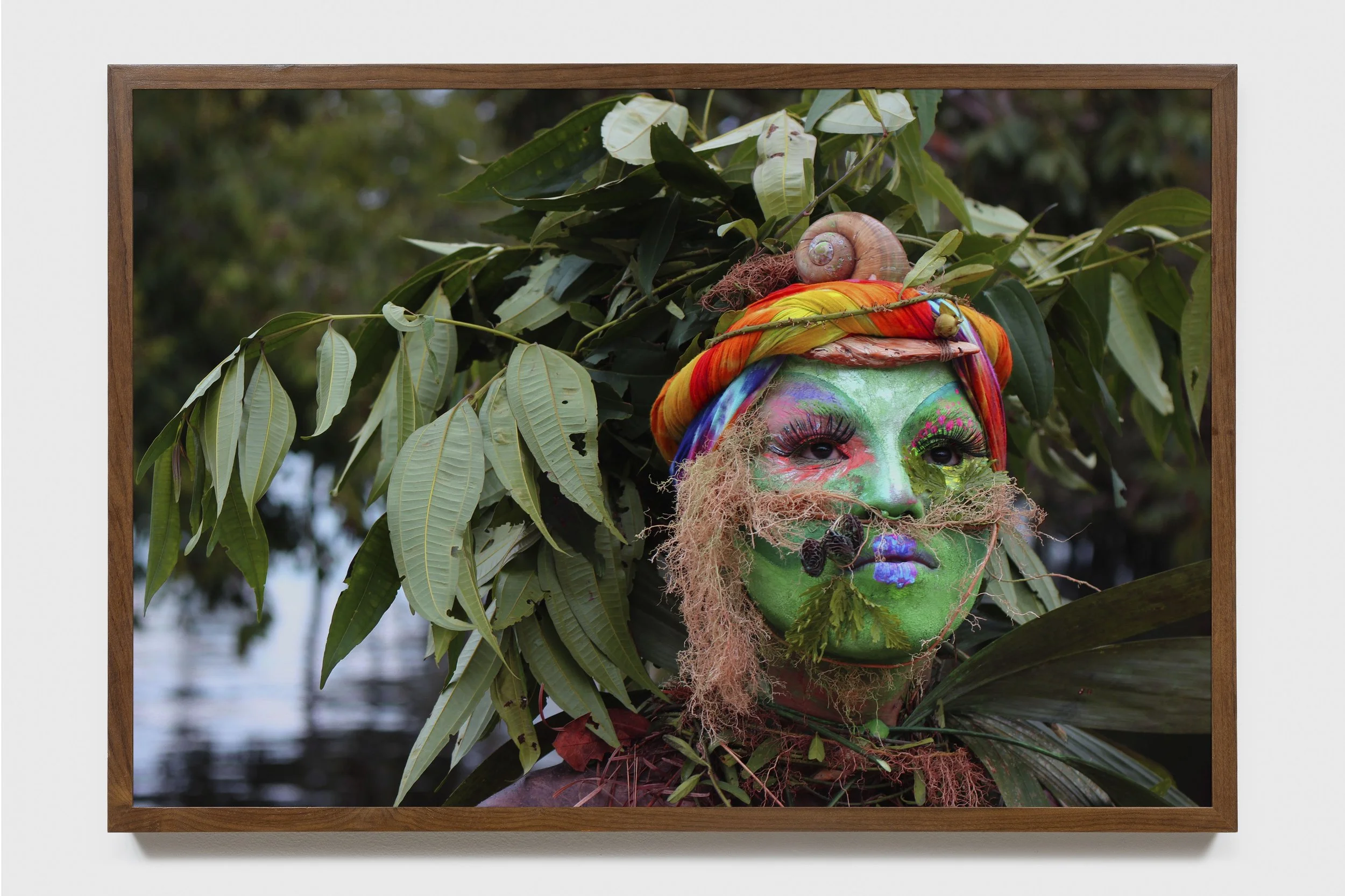 Uýra, A'Flora D'Água, série Elementar, 2017. Foto: Katja Hoelldampf / Aura