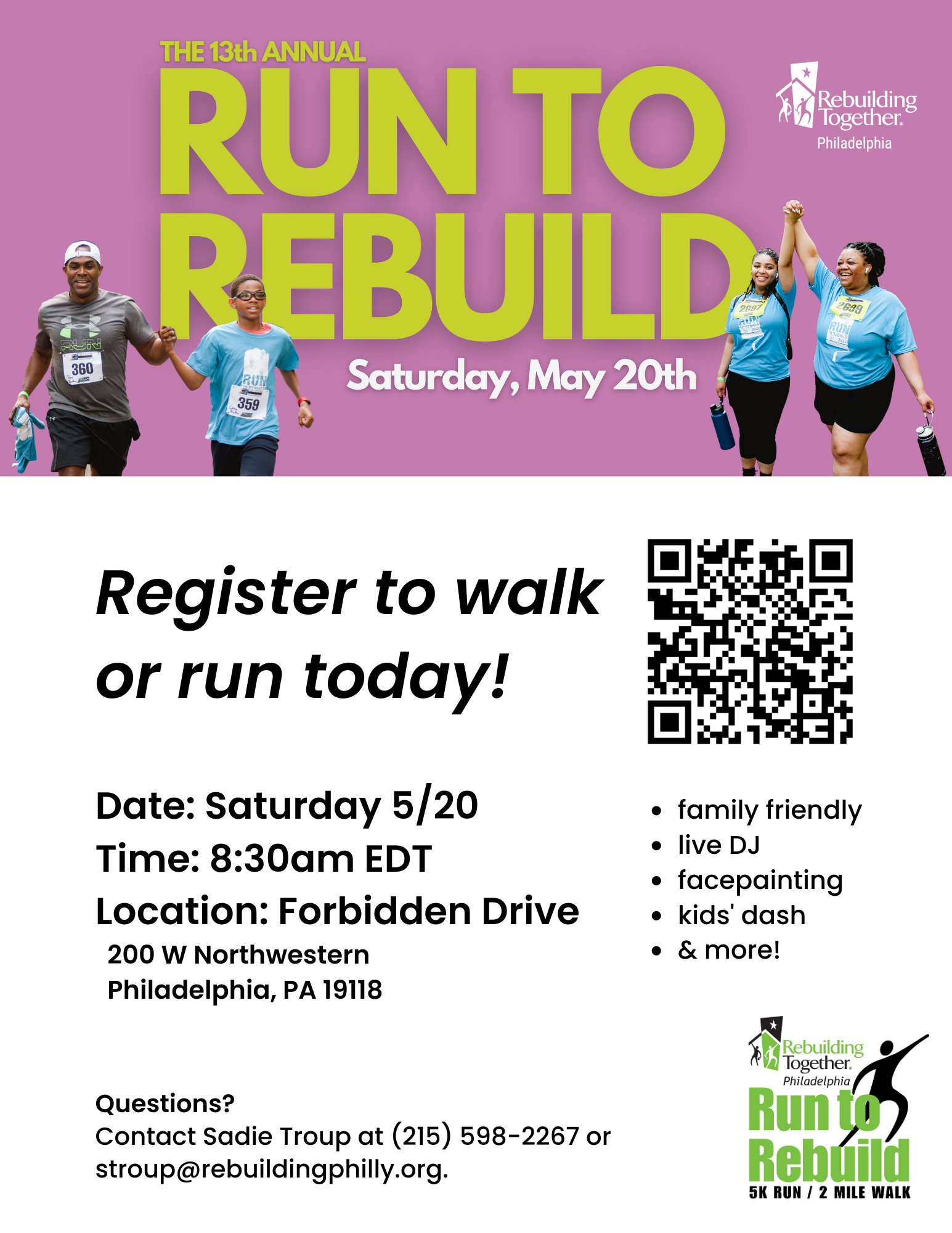 Run to Rebuild — Rebuilding Together Philadelphia | RTP