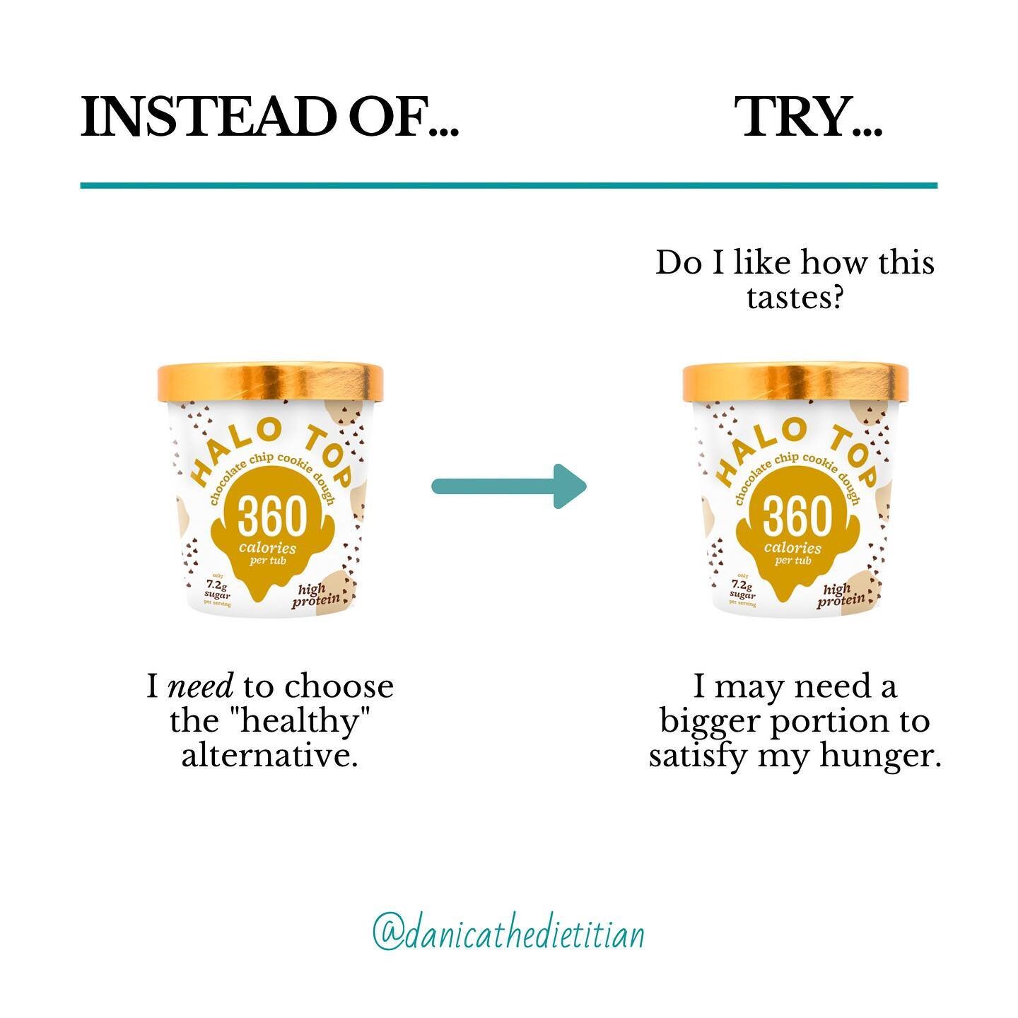 Should you choose the &ldquo;health-ified&rdquo; alternative? ⤵️

There&rsquo;s a lot of products at the grocery store these days that market themselves as healthier alternatives. Usually these products are lower in sugar or fat, and ultimately calor