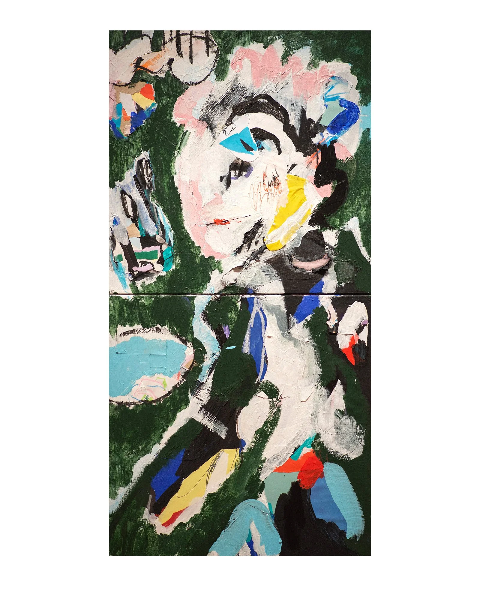 On a cold day in May, 2025., 120 x 60 cm