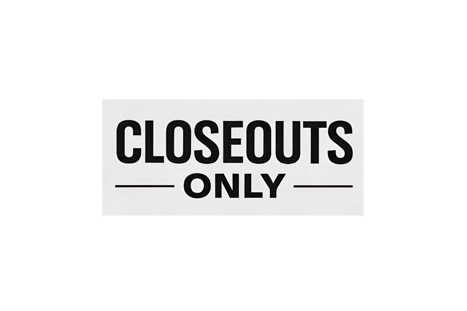 WELCOME TO CLOSEOUTSONLY.COM