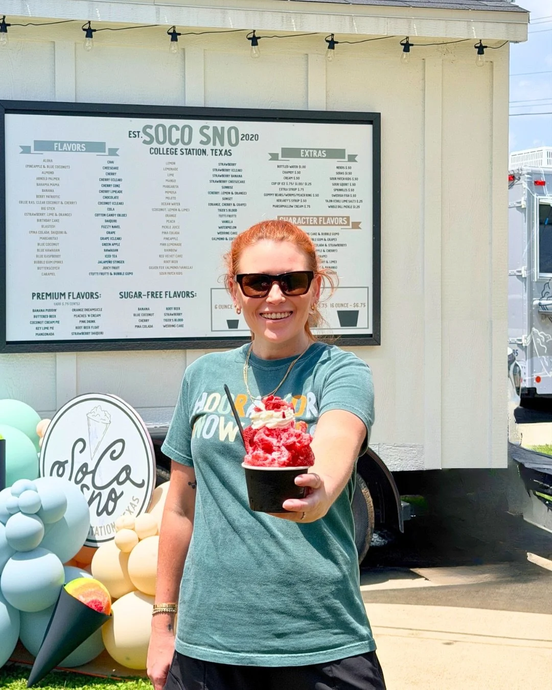One month since opening day 🍧⁠
⁠
Safe to say summer&rsquo;s been treating us well⁠
⁠
Come be part of it!⁠
⁠
⁠
📍 4160 SH-6 S, College Station, TX⁠
🗓️ Mon: Closed | Tue-Sat: 12&ndash;8 pm | Sunday: 12&ndash;6 pm⁠
⁠
⁠
⁠
⁠
#SoCoSno #CollegeStationTX #