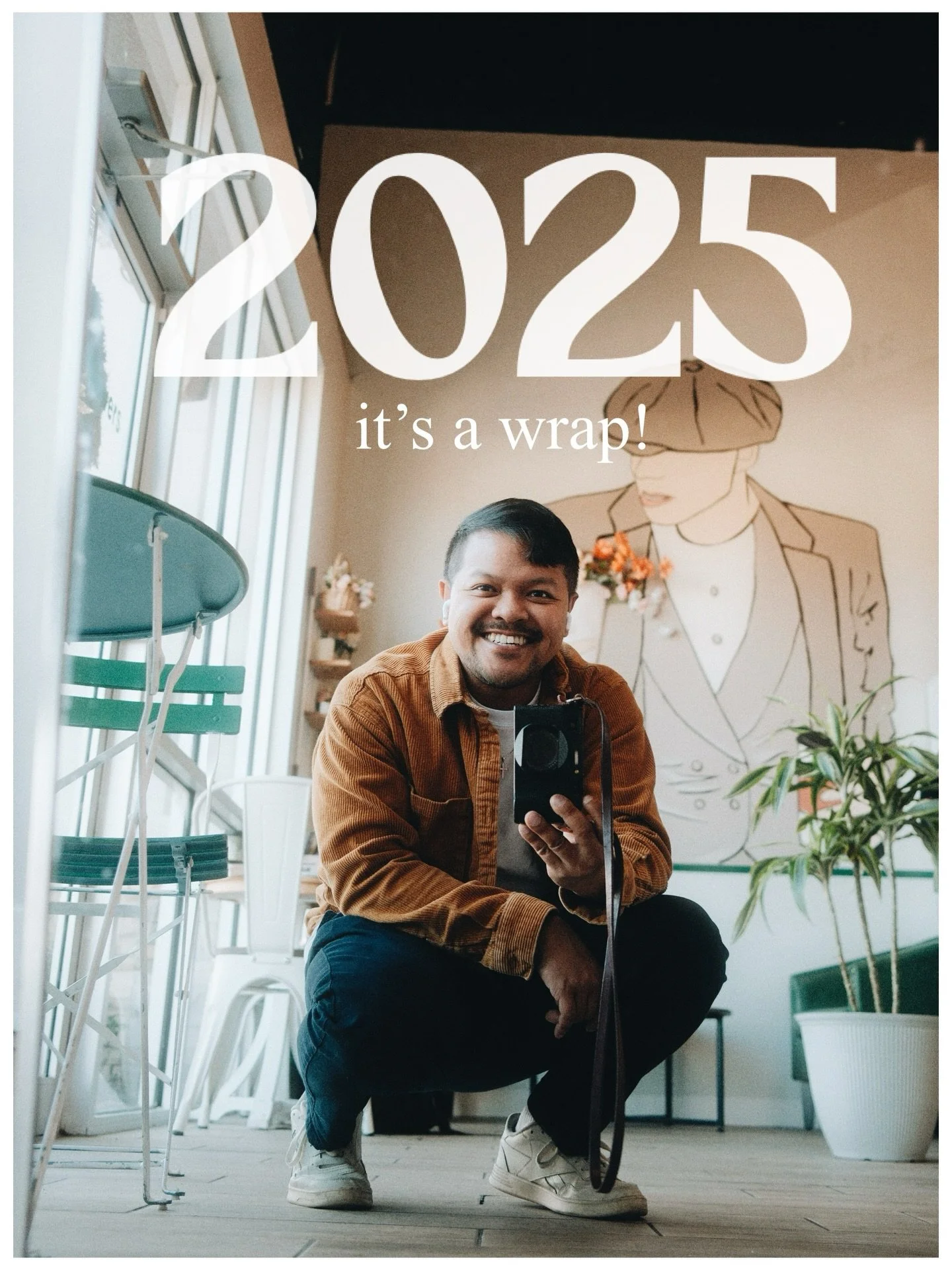 2025 was weird. In a good way? Business wise, it was one of the slowest years I&rsquo;ve had in a long time. After spring, bookings dropped significantly. At the same time it was a blessing because I had a lot of time nurturing a new relationship.

I
