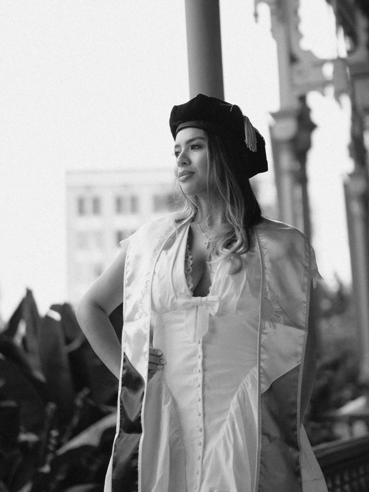 Looking back to MJ&rsquo;s grad shoot. So cool to see her move up in life and getting her doctorates!