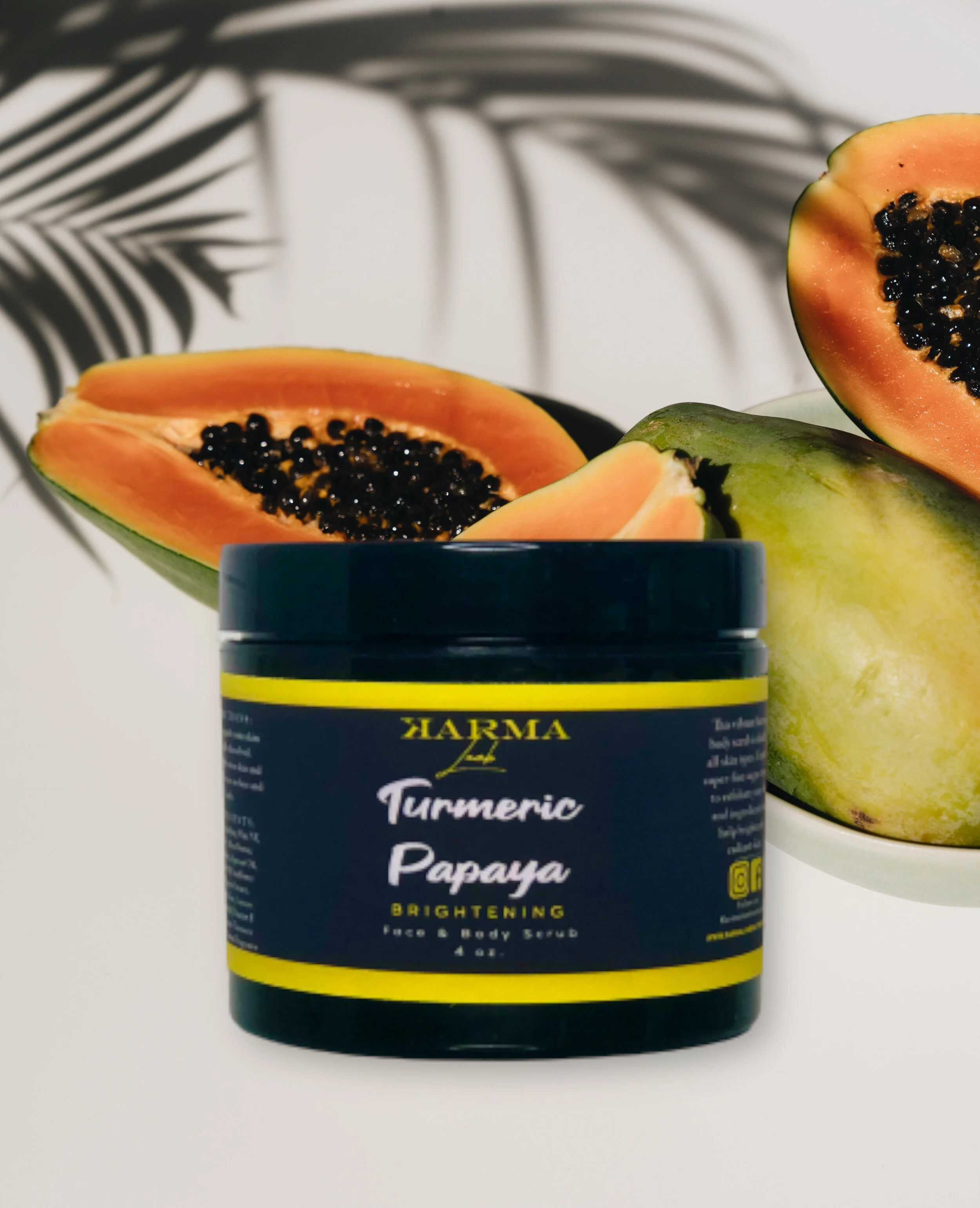 brightening scrub for body