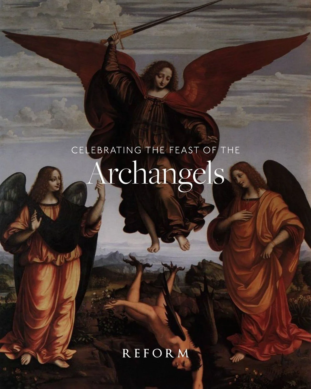 Today, the Church celebrates the three Archangels&mdash;Michael, Gabriel, and Raphael&mdash;powerful messengers of God who remind us that heaven is always close at hand.⁠
⁠
St. Michael&rsquo;s name means &ldquo;Who is like God?&rdquo;&mdash;a prayer 
