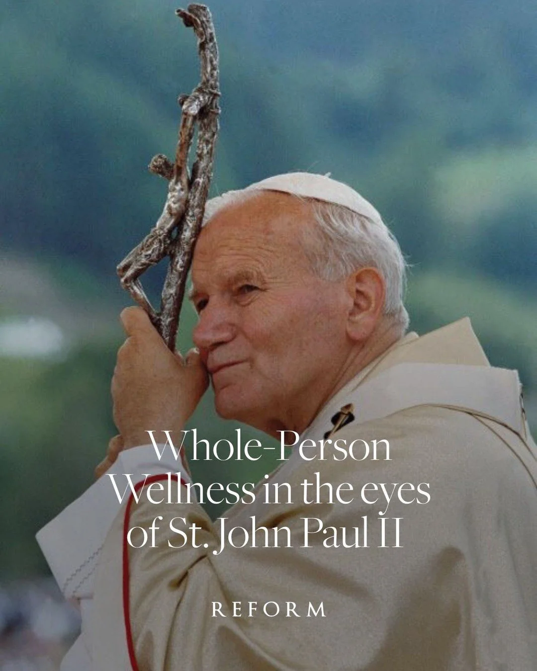 &ldquo;To believe in Christ means to see all things in Him, to understand all things starting from Him, and to be united to others through Him.&rdquo; - Pope John Paul II⁠
⁠
On the feast day of this great saint, who wrote so beautifully about the hum