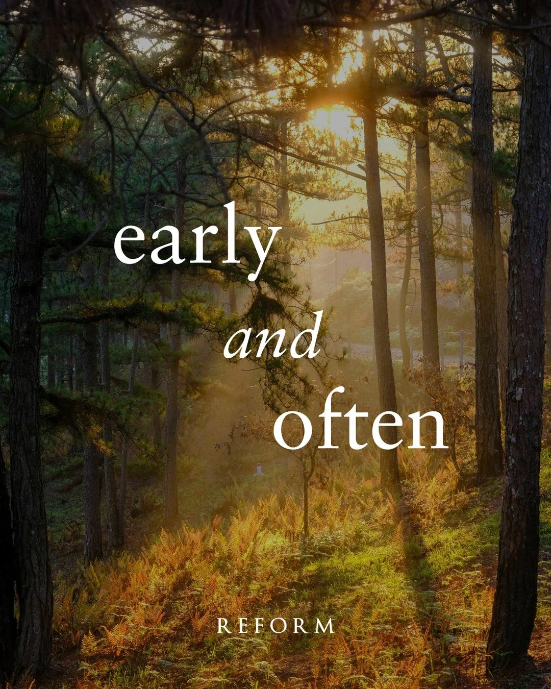 In the early days of Jackie&rsquo;s reformation, she asked a priest how often she should go to Holy Mass. He responded, &ldquo;Early and often&mdash;and that's my response for most things we ought to do.&quot;⁠
⁠
As Jackie reflected on his response, 