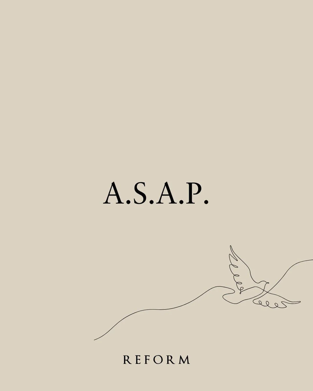 We invite you to resist the pressure and pace the world places on us&mdash;the constant push to do everything &ldquo;ASAP,&rdquo; or as soon as possible. The world tells us to hurry, to multitask, to measure our worth by how much we can accomplish in