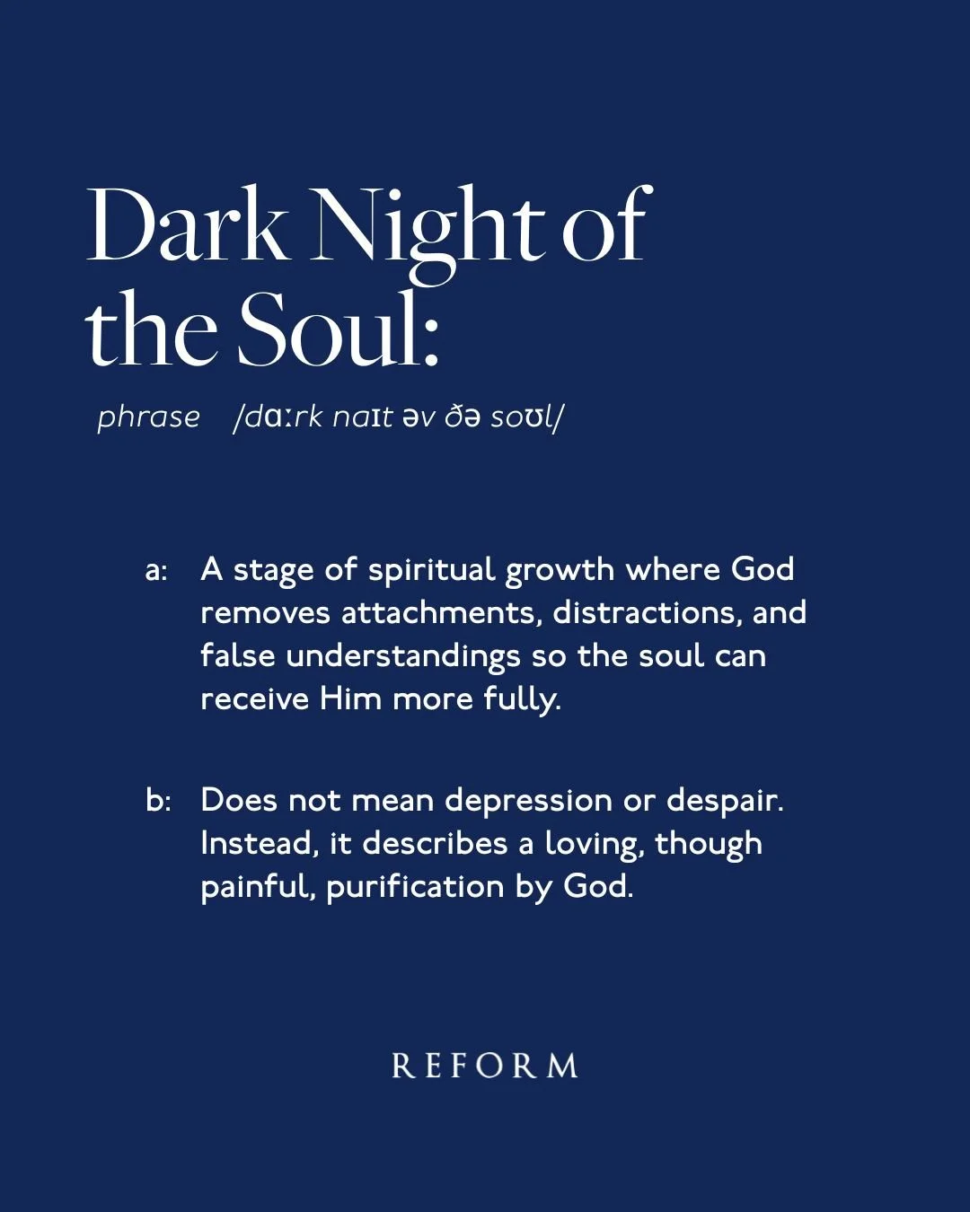 Today is the feast day of Saint John of the Cross, a Spanish Carmelite friar, Catholic priest, mystic, and one of the Church&rsquo;s greatest poets and theologians. He was also a dear friend of one of Reform&rsquo;s patrons, Saint Teresa of &Aacute;v