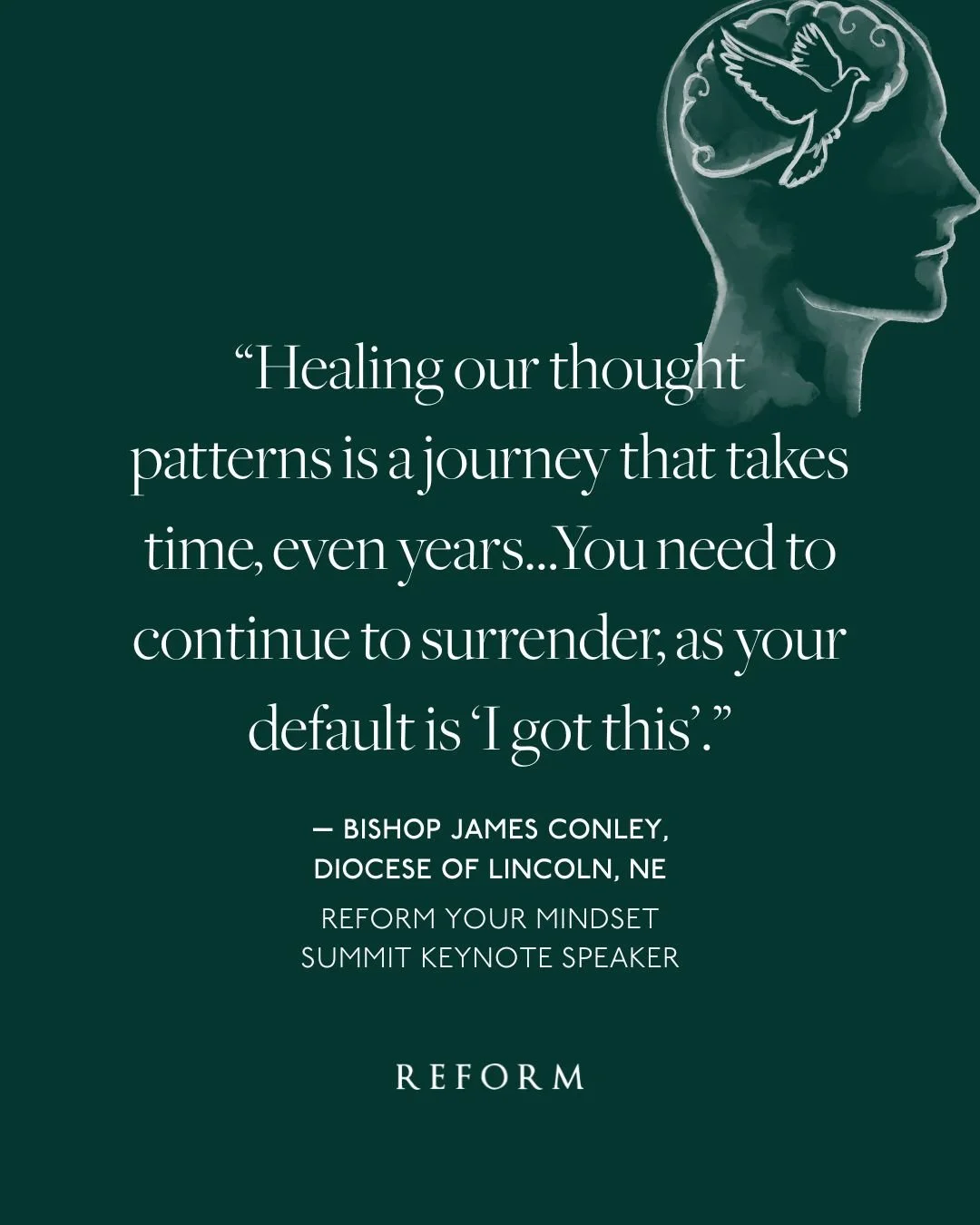 The types of thoughts that we cultivate determine the kind of life that we live. How we look at reality, contemplate our circumstances, and consider our trials will either provide us with peace or anxiety. ⁠
⁠
Bishop James Conley of the Diocese of Li