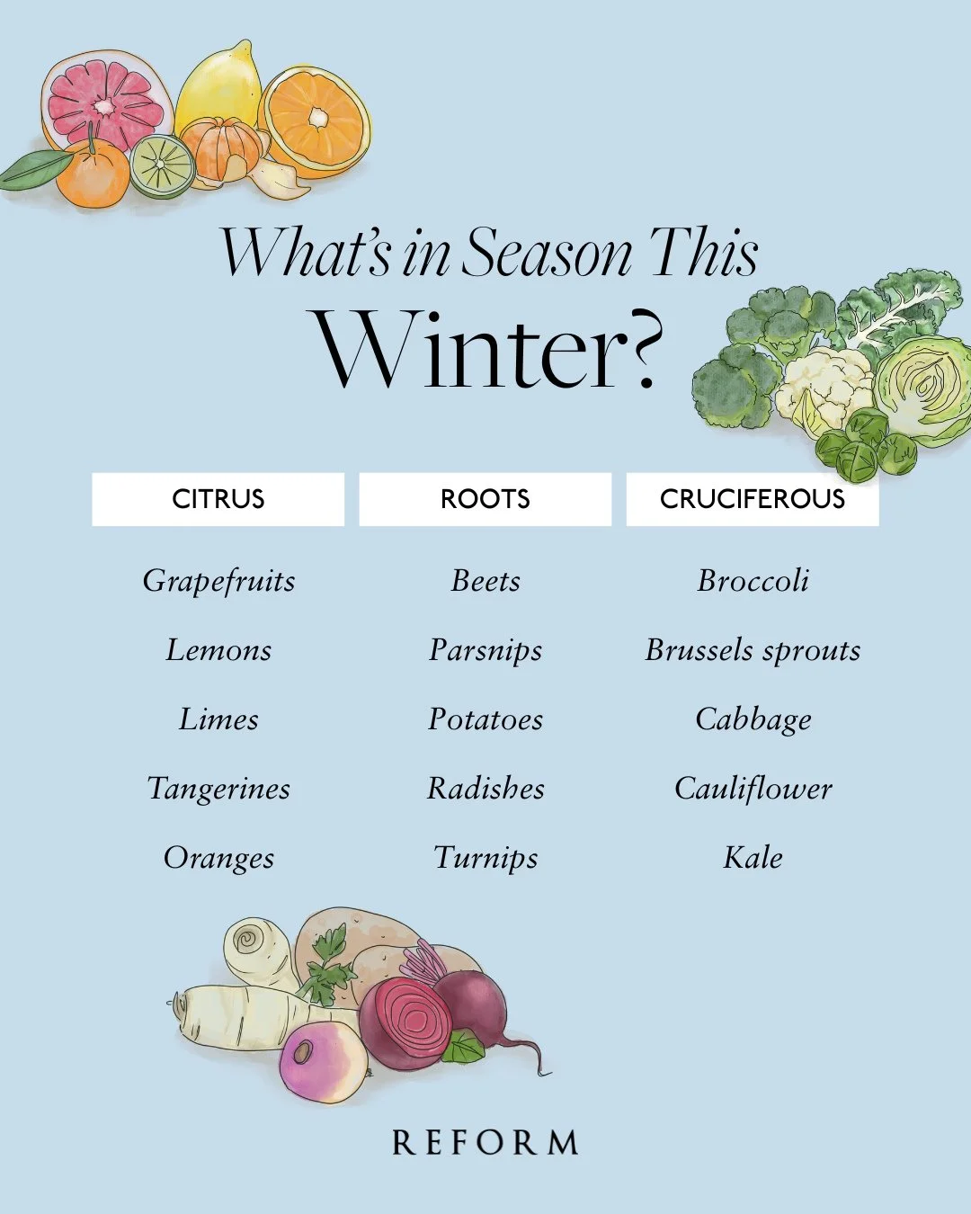 We like to emphasize the benefits of living in rhythm and order, and this includes the natural rhythms of how different plants grow at different times of the year. Choosing to eat seasonally allows us to more tangibly live in order with the natural w