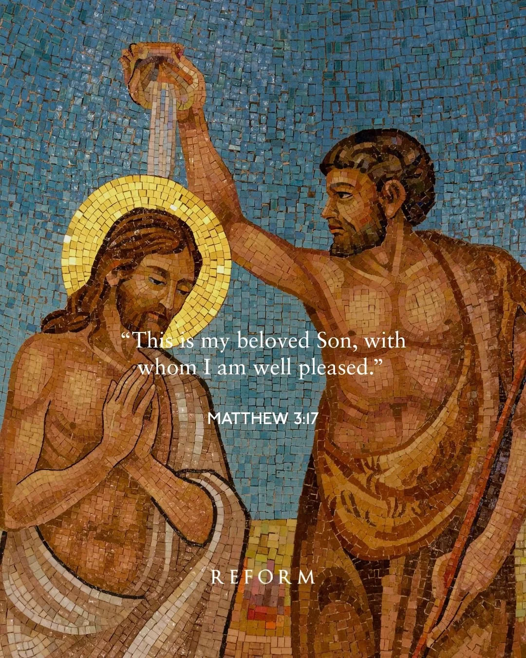 &ldquo;This is my beloved Son, with whom I am well pleased.&rdquo; (Mt 3:17)⁠
⁠
The observance of the Baptism of the Lord marks the official end of the liturgical Christmas season. We now briefly enter into Ordinary Time before the season of Lent beg