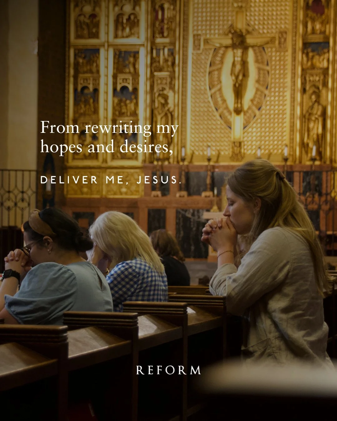 Sometimes in life, our hopes and desires feel out of reach or impossible to achieve. We get discouraged, impatient, or overwhelmed as we wait for their fulfillment. Those feelings can lead us to rewrite our deepest longings, thinking we need to give 