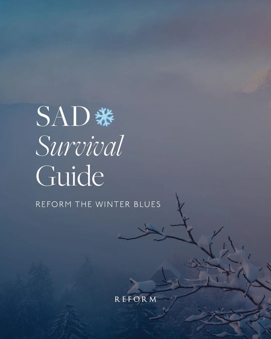 Winter blues aren&rsquo;t just &ldquo;low motivation.&rdquo;⁠
⁠
SAD (Seasonal Affective Disorder) is a type of depression that follows a seasonal pattern, most often triggered by reduced daylight in fall and winter. Less light can disrupt your intern