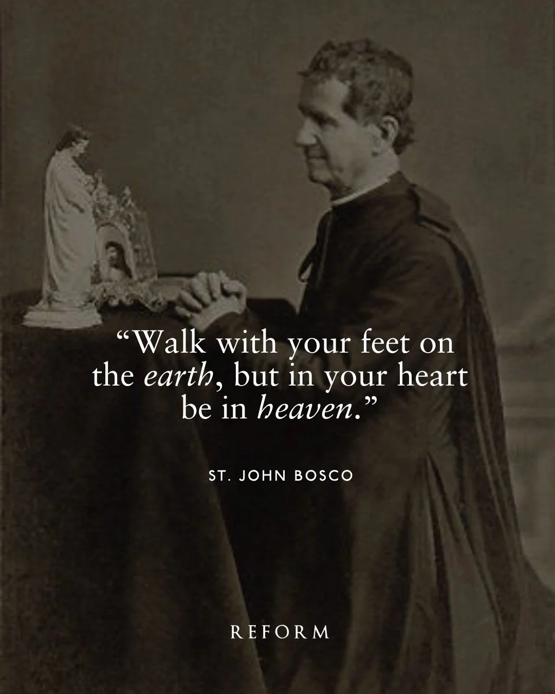 Movement is a way of caring for our whole person: body, mind, and spirit. Many saints engaged in movement like walking or hiking while thinking, teaching, and praying. 

When we move with intention through activities like stretching, aerobics, or str