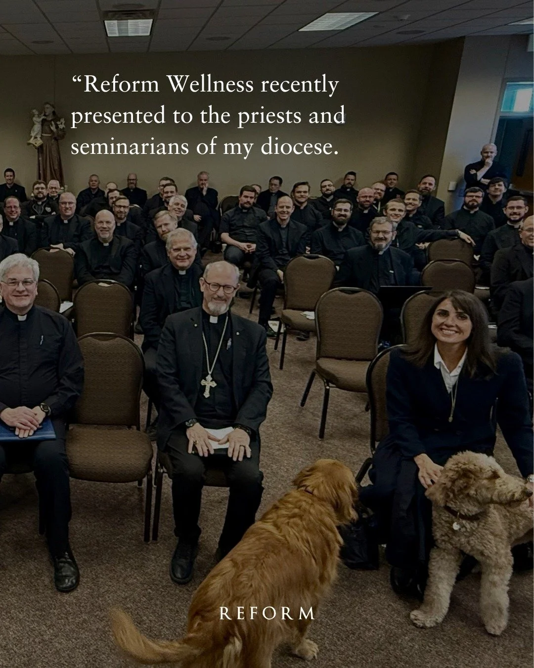 What does it look like when a diocese invests in the deep healing and renewal of its priests and seminarians?

Bishop Conley of Lincoln, Nebraska experienced it firsthand &mdash; and his words say it best:

"Jackie Mulligan of Reform Wellness re