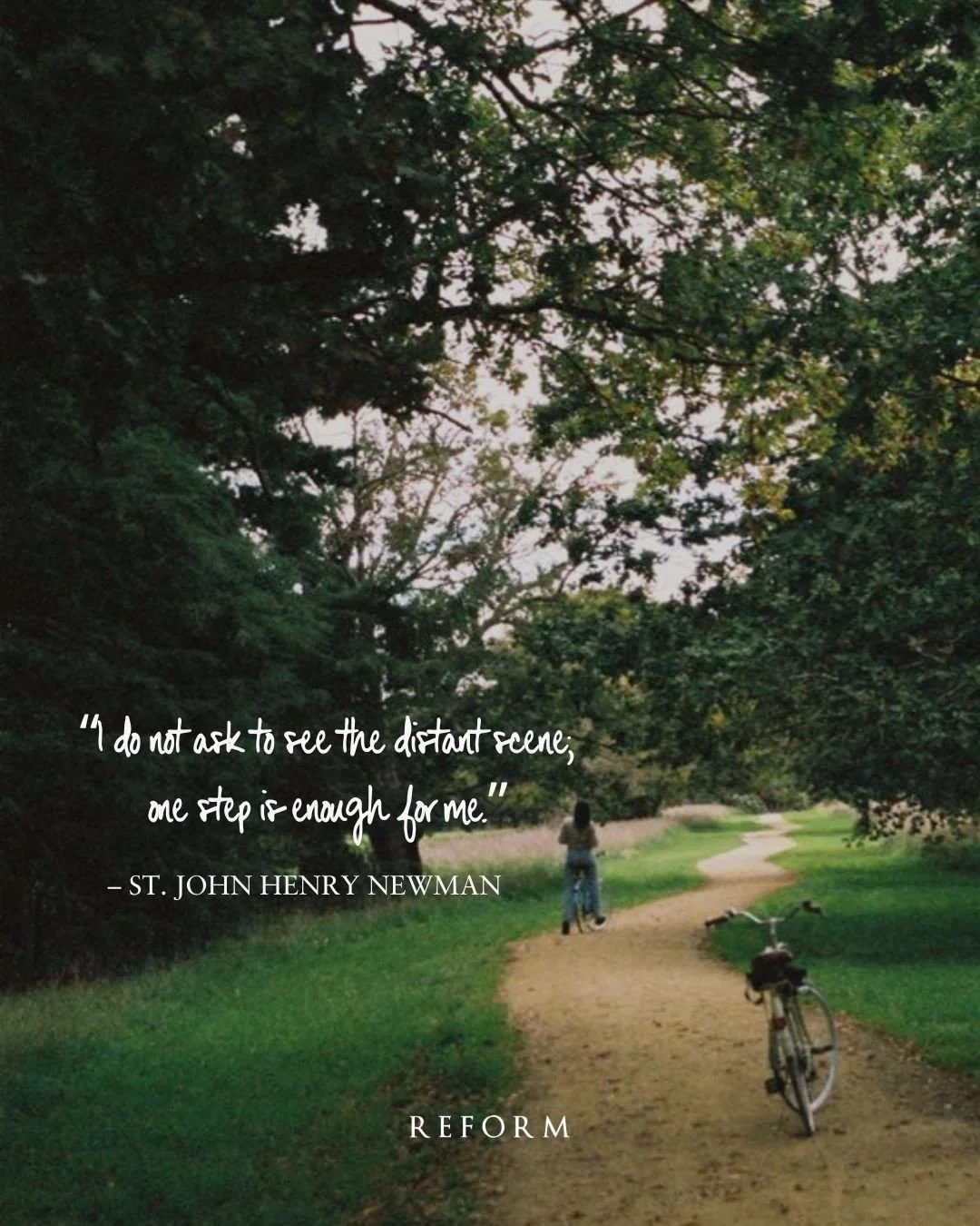 Many are graduating this season&mdash;standing at the edge of what has been and what is yet to come.⁠
⁠
There is a quiet weight to such moments, as when one road ends and another begins. The traveler is asked not for certainty, but for trust. ⁠
For i