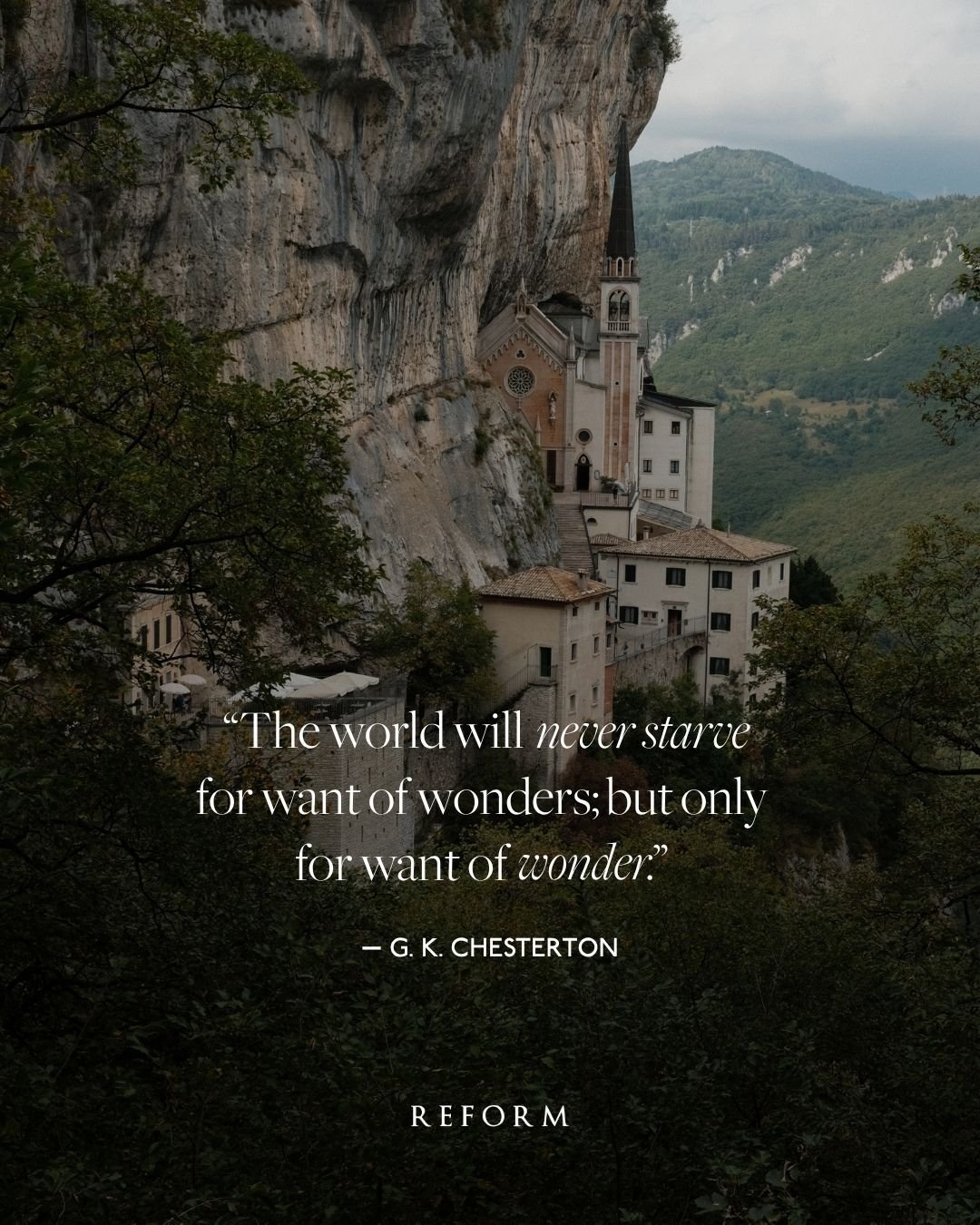 &ldquo;The world will never starve for want of wonders; but only for want of wonder.&rdquo;
&mdash; G. K. Chesterton

Today we celebrate the World Day of Prayer for the Care of Creation. 

What if caring for creation begins with learning to receive i