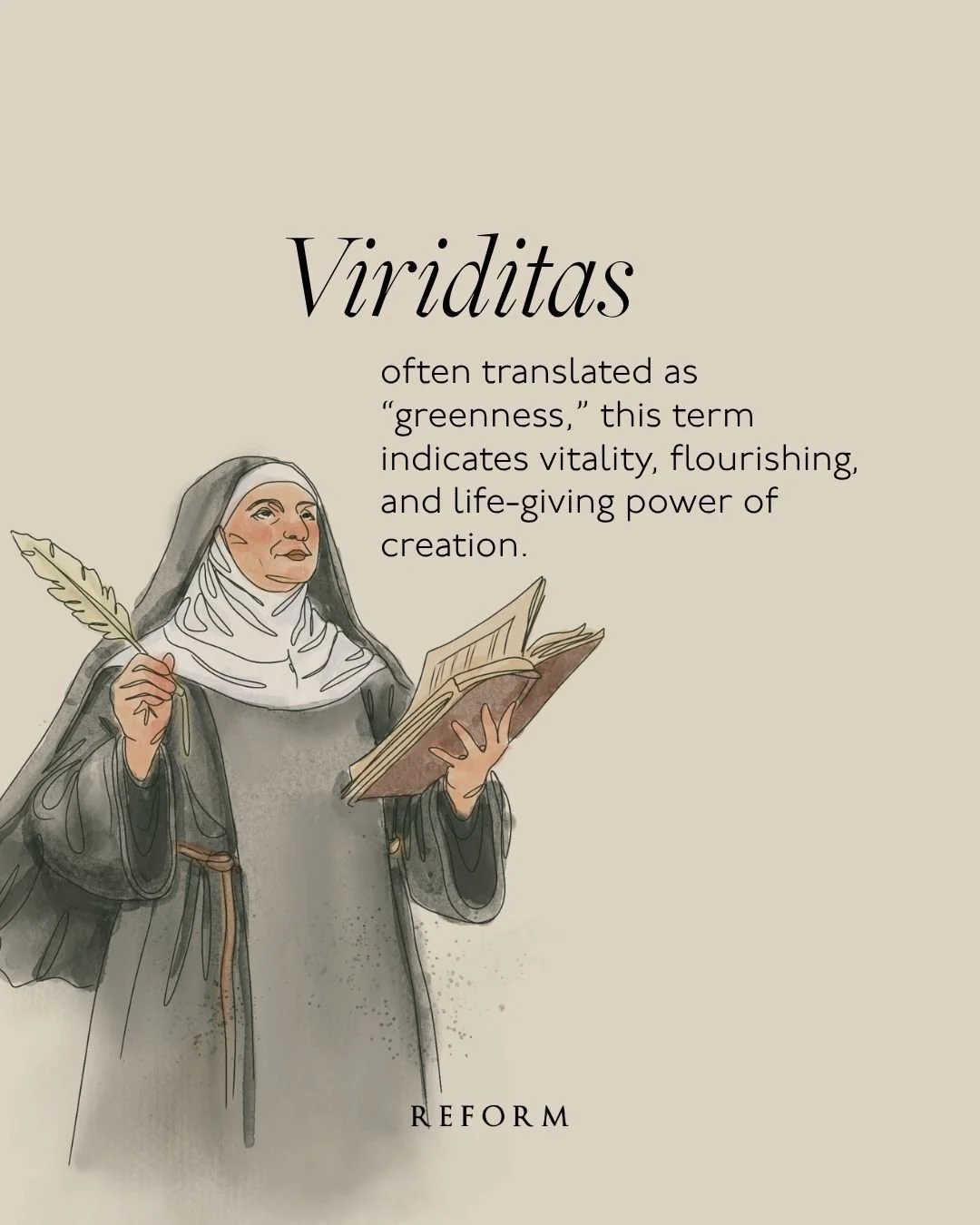 Today the Church celebrates the feast of Saint Hildegard of Bingen, a German Benedictine abbess, visionary, composer, and natural philosopher &mdash; and, since 2012, a Doctor of the Church.

Saint Hildegard understood the human person to be a part o