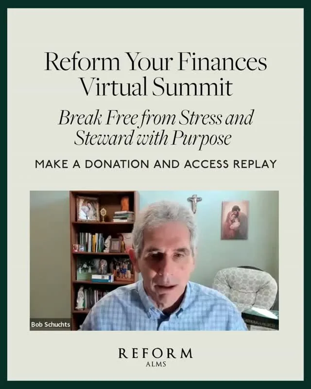 We are so grateful to everyone who joined us for the Reform Your Finances Summit, during which we looked honestly at two truths that reach deeper than budgets and spreadsheets: our relationship with money can be a quiet source of dis-ease in our live