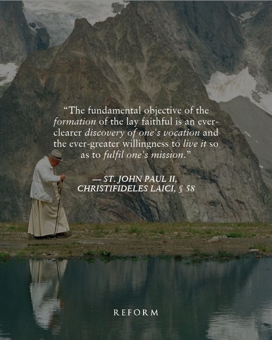 Coming soon: a one-year human formation experience, part virtual and part in person. The waitlist opens today! 

Today, on the feast of St. John Paul II, we&rsquo;re reminded that human formation is the foundation of all formation. 

Each of us is ca
